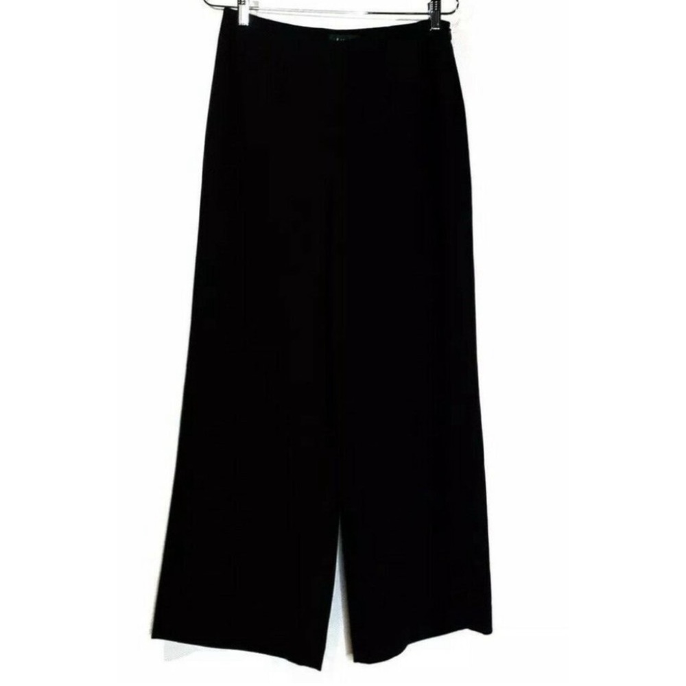 Lauren Ralph Lauren Green Label Black High Waist dress Pants
Linen Wide Leg Sz 2 - Picture 2 of 9